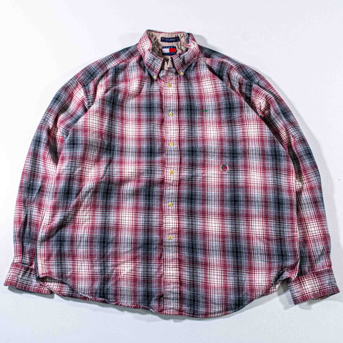 Tommy Hilfiger Crest Plaid Button Down Shirt