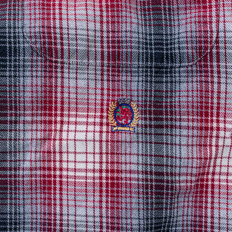 Tommy Hilfiger Crest Plaid Button Down Shirt