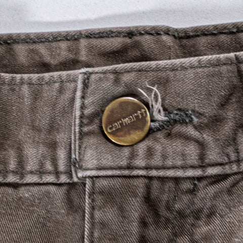 Carhartt Washed Twill Carpenter Work Pants Distressed