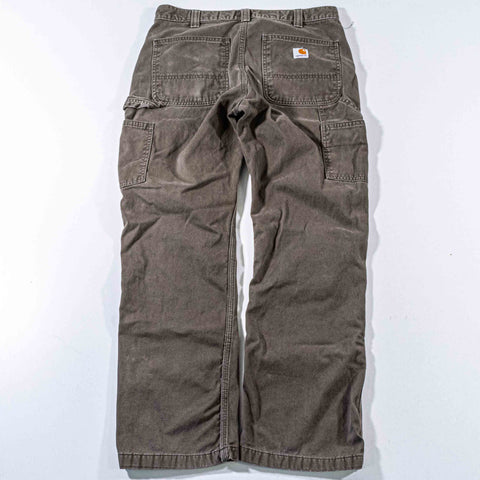 Carhartt Washed Twill Carpenter Work Pants Distressed