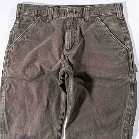Carhartt Washed Twill Carpenter Work Pants Distressed