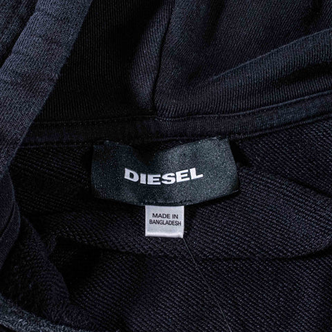Diesel Zip Hoodie Distressed