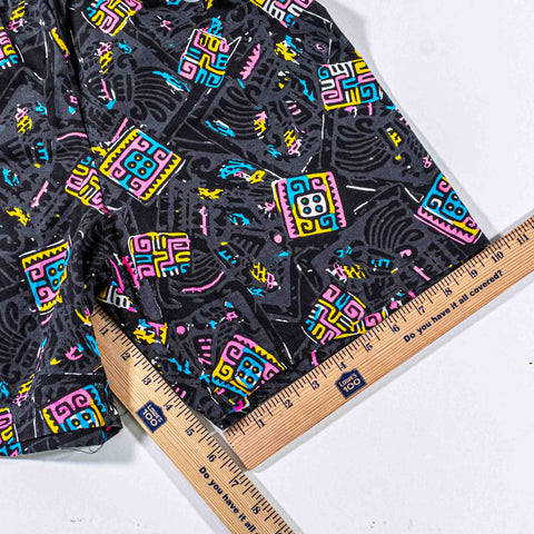 AOP Tribal Print Surf Shorts Made In USA