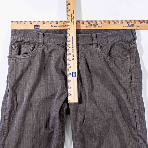 Canali Herringbone 5 Pocket Pants Made in Italy