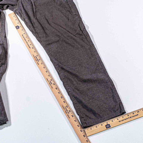 Canali Herringbone 5 Pocket Pants Made in Italy