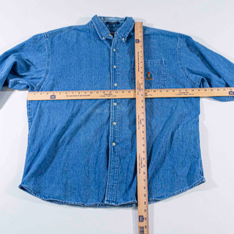 Chaps Ralph Lauren Denim Crest Shirt