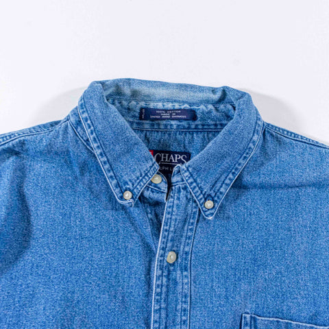 Chaps Ralph Lauren Denim Crest Shirt