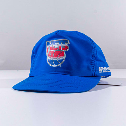 New Jersey Nets Old Logo Nylon Snapback Hat