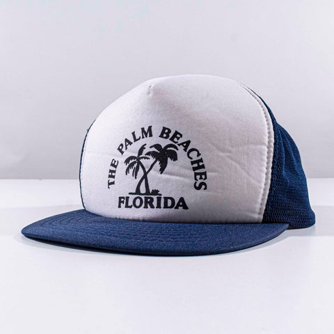 The Palm Beaches Florida Mesh Trucker Hat