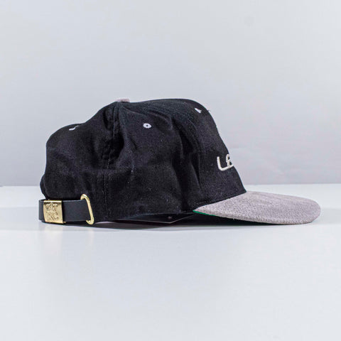 Lexus Logo Suede Brim Strapback Hat