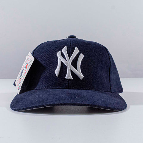 New York Yankees Logo Athletic Strapback Hat Plain Logo