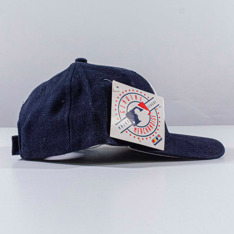 New York Yankees Logo Athletic Strapback Hat Plain Logo
