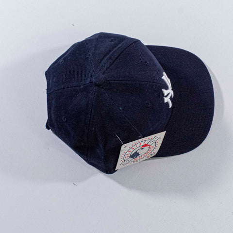 New York Yankees Logo Athletic Strapback Hat Plain Logo