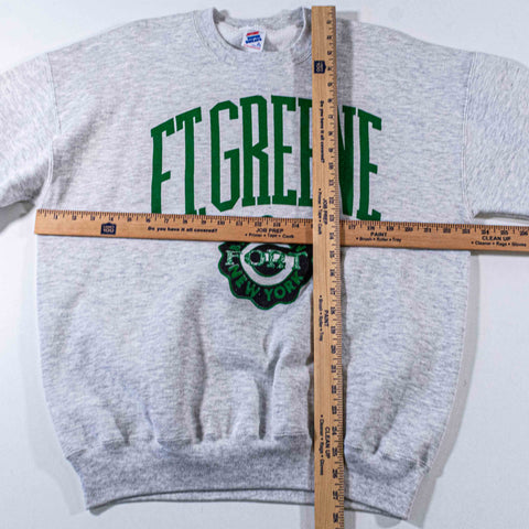 Fort Greene Brooklyn Crest Crewneck Sweatshirt