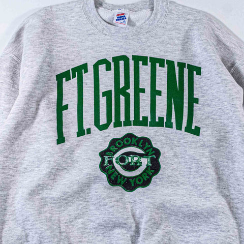 Fort Greene Brooklyn Crest Crewneck Sweatshirt