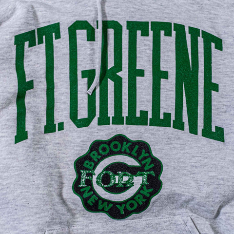 Fort Greene Brooklyn Crest Hoodie Sweatshirt