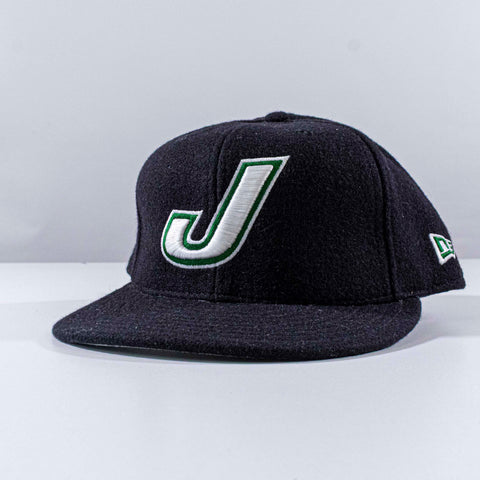 New York Jets J New Era Wool Fitted Hat 7 3/8 Stadium Collection