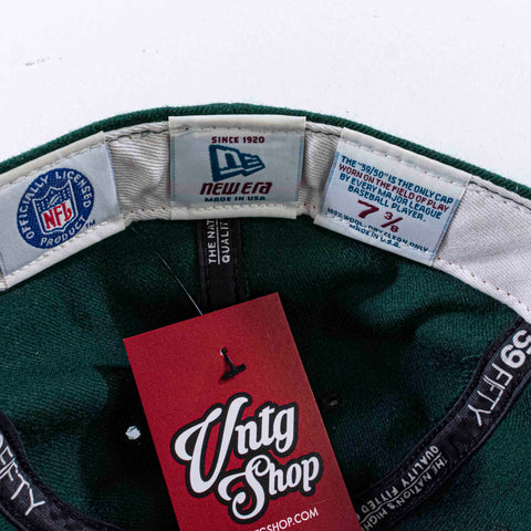 New York Jets New Era 59Fifty Fitted Hat NFL Made in USA Wool