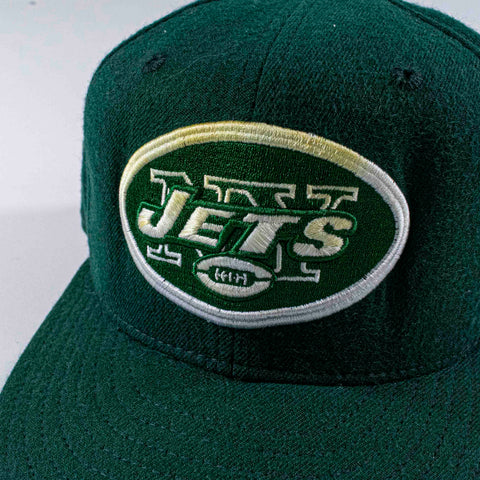 New York Jets New Era 59Fifty Fitted Hat NFL Made in USA Wool