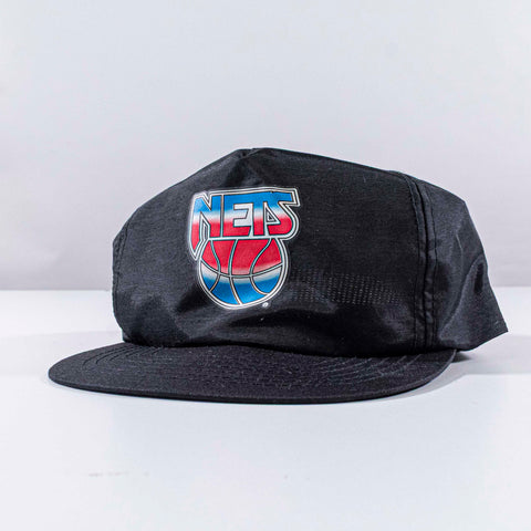 New Jersey Nets Old Logo Nylon Snapback Hat