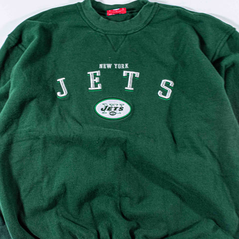 New York Jets Spell Out NFL Crewneck Sweatshirt