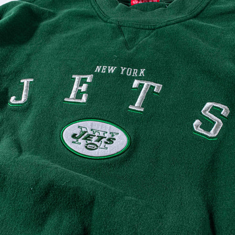 New York Jets Spell Out NFL Crewneck Sweatshirt