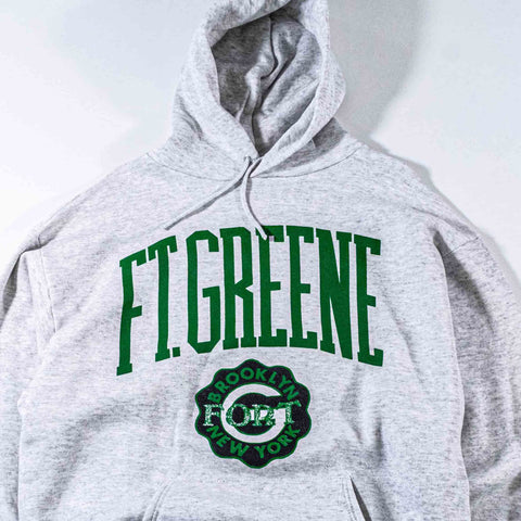 Fort Greene Brooklyn Crest Hoodie Sweatshirt
