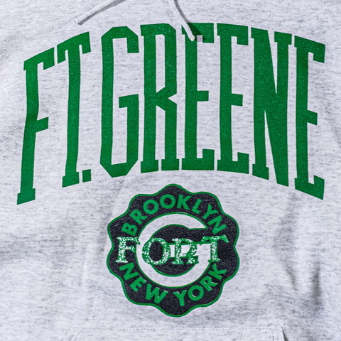 Fort Greene Brooklyn Crest Hoodie Sweatshirt