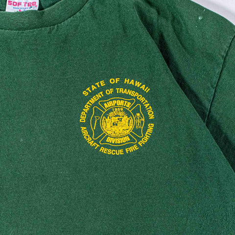 Proud Hawaiian Firefighter T-Shirt Department of Transportation