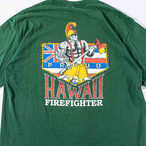 Proud Hawaiian Firefighter T-Shirt Department of Transportation