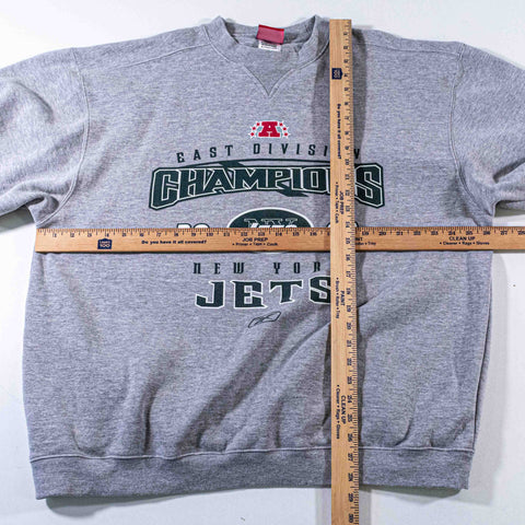 New York Jets 2002 AFC East Champions Reebok Sweatshirt