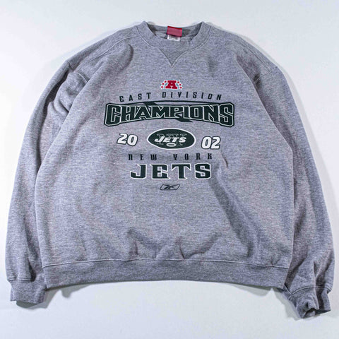 New York Jets 2002 AFC East Champions Reebok Sweatshirt