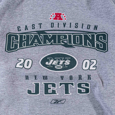 New York Jets 2002 AFC East Champions Reebok Sweatshirt