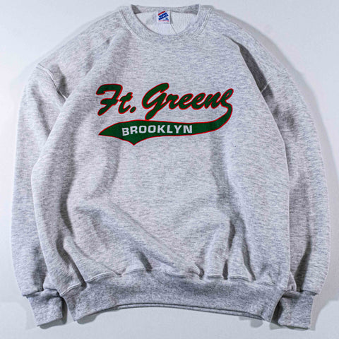 Fort Greene Brooklyn Script Crewneck Sweatshirt