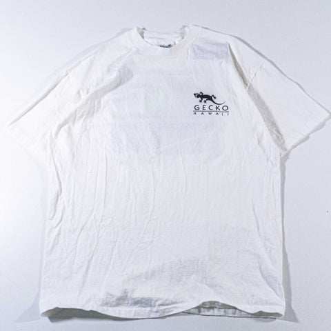Tropical Jungle Gecko Hawaii Neon T-Shirt