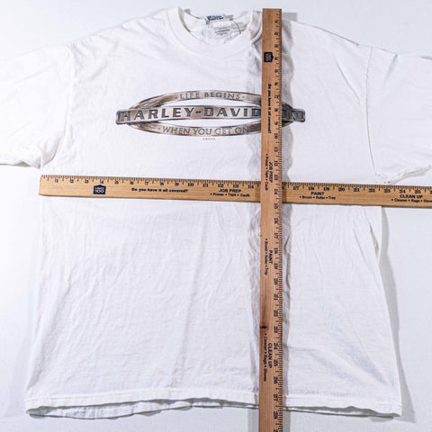 Harley Davidson Woodstock Hippie Biker T-Shirt