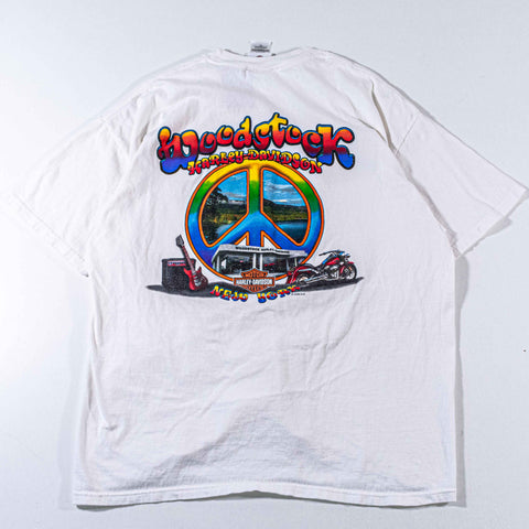 Harley Davidson Woodstock Hippie Biker T-Shirt