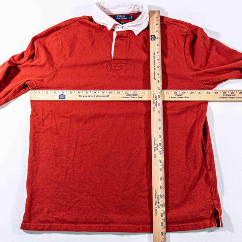 Polo Ralph Lauren Custom Fit Rugby Long Sleeve Shirt