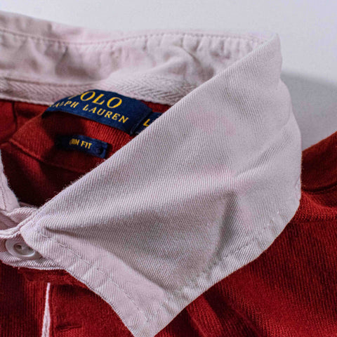 Polo Ralph Lauren Custom Fit Rugby Long Sleeve Shirt