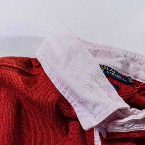 Polo Ralph Lauren Custom Fit Rugby Long Sleeve Shirt