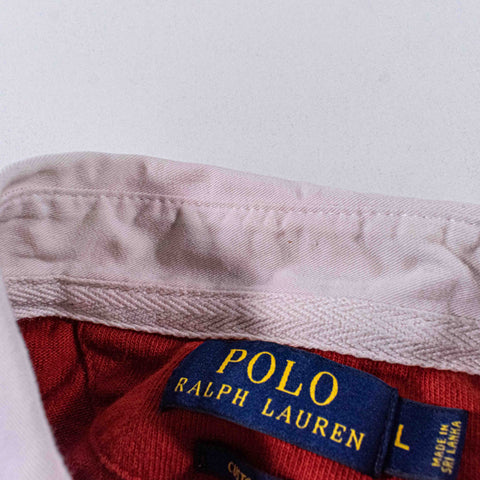 Polo Ralph Lauren Custom Fit Rugby Long Sleeve Shirt