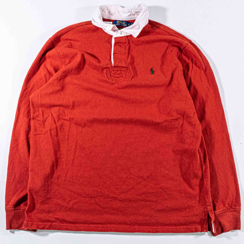 Polo Ralph Lauren Custom Fit Rugby Long Sleeve Shirt