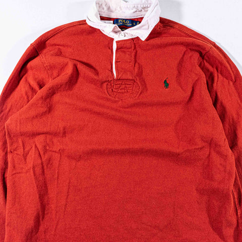 Polo Ralph Lauren Custom Fit Rugby Long Sleeve Shirt