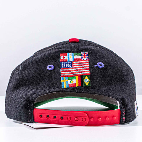 FIFA World Cup 1994 Flags Snapback Hat The Game Distressed