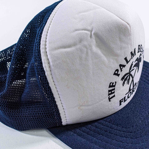 The Palm Beaches Florida Mesh Trucker Hat