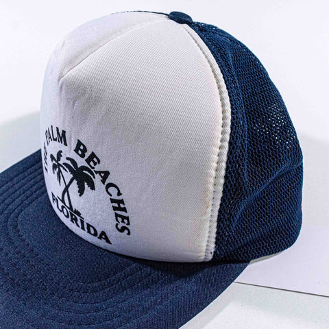 The Palm Beaches Florida Mesh Trucker Hat