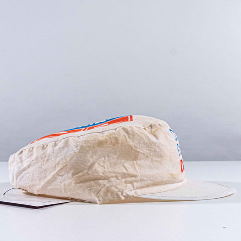 Dominos Pizza Delivery Painters Cap Hat Stretch Fit Distressed