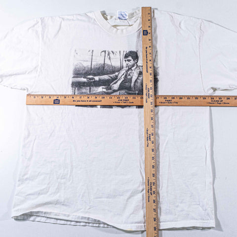 Scarface Tony Montana Al Pacino Sketch T-Shirt