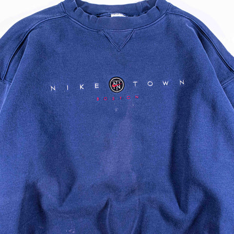 Nike Town Boston Swoosh Crewneck Sweatshirt