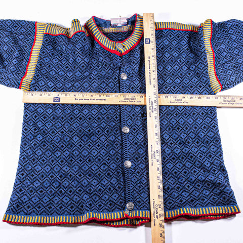 Norwool Fair Isle Nordic Wool Sweater